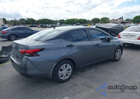 2020 Nissan Versa S Xtronic Cvt z USA, uszkodzony, nr VIN 3N1CN8DV4LL847102